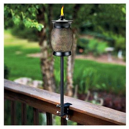 4 in 1 Multi Use Tiki Torch Travertine the Original Since 1957