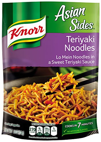 Knorr  Asian Sides, Teriyaki Noodles 4.6 oz (Pack of 12)