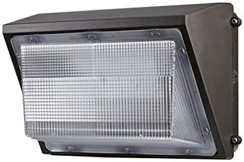 Great Eagle LED 70W Wall Pack Outdoor Lighting, UL Listed, up to 400W MH/HPS/HID Replacement, 5000K Cool White, 6090 Lumens, Waterproof and Outdoor Rated, 120-277V Input Voltage