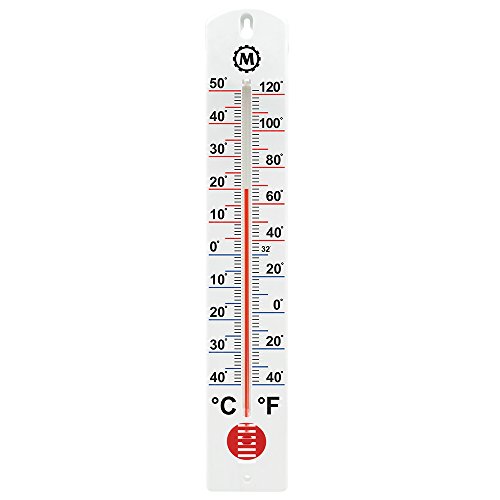 MARATHON BA030001 Vertical Outdoor Thermometer – 16-Inch