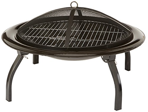 AmazonBasics 26-Inch Portable Folding Fire Pit