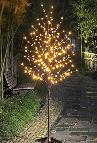 Lightshare LED Blossom Tree, 6.5 Feet, Warm White