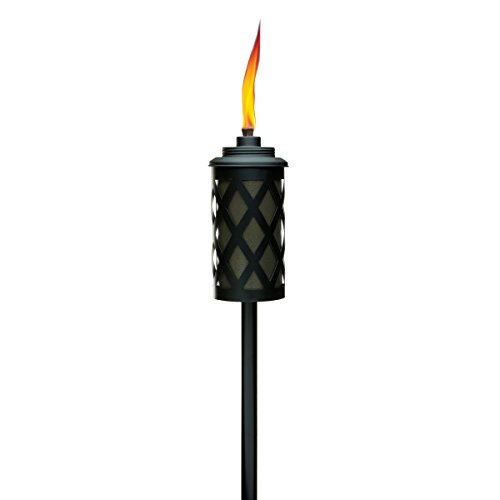 TIKI Brand Urban 4-In-1 Metal Torch, 65″, Bronze