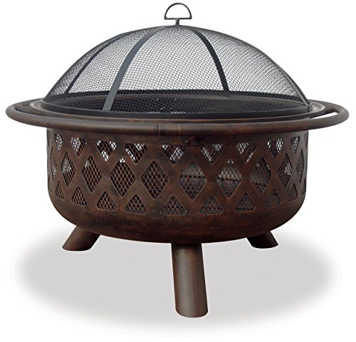 Endless Summer, WAD792SP, Bronze Crossweave Firebowl Fire Pit