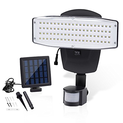 80-LED 1000 Lumens Solar Motion Light