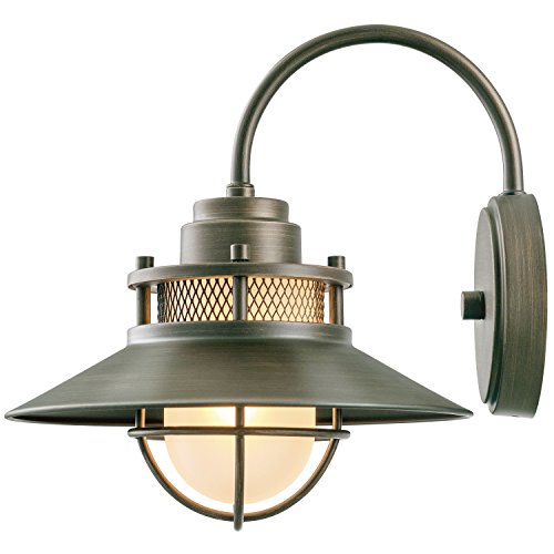 Globe Electric 44209 Leonidas 1-Light Outdoor Wall Sconce