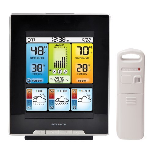 AcuRite 02007 Digital Home Weather Station with Morning Noon and Night Precision Forecast, Temperature and Humidity Gauge