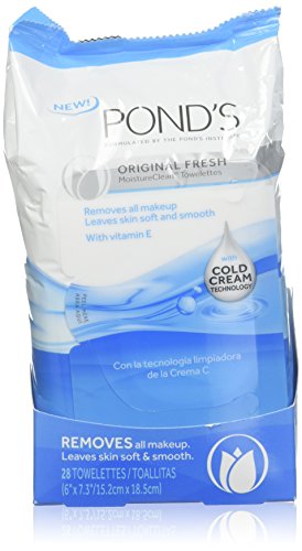 Pond’s Moisture Clean Towelettes Original Fresh 28 ct (Pack of 3)