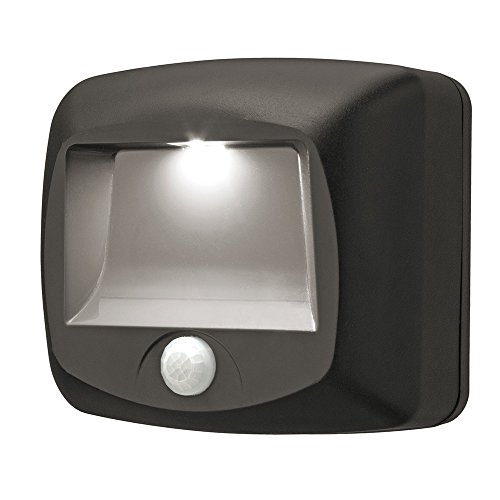 Mr. Beams MB520 Wirelsss Battery-Operated Indoor/Outdoor Motion-Sensing LED Step/Stair Light, Brown