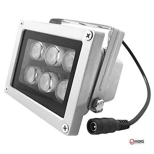 JC Infrared Illuminator 6Led High Power Wide Angle IR Illuminator for 850nm IP Camera CCTV Security Camera