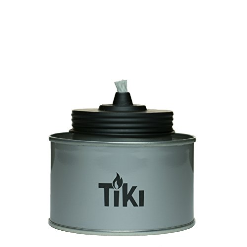 Tiki Brand 4.5″ Tin Table Torch, Silver