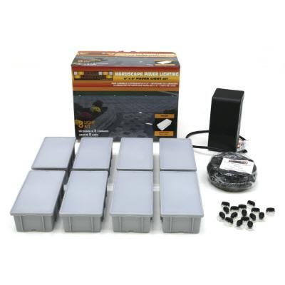 Kerr 4 x 8 Brick Paver Lights 8-Pack Kit