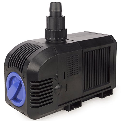 FREESEA 80W 1320GPH Submersible Water Pump for Aquarium, Pond Pool, Fountain, Hydroponics, Statuary (With Accessories)