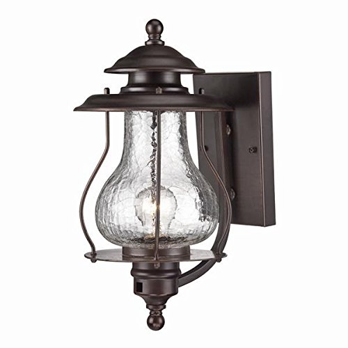 Acclaim 8201ABZ Blue Ridge Collection 1-Light Wall Mount Outdoor Light Fixture, Architectural Bronze