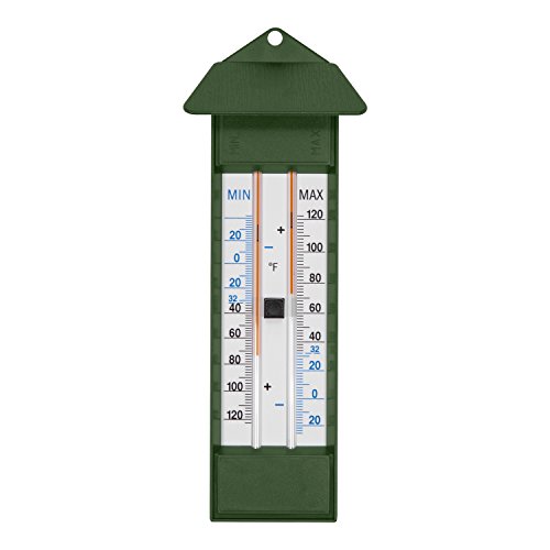 La Crosse Technology 10.3015.04 Maximum and Minimum Thermometer, Green