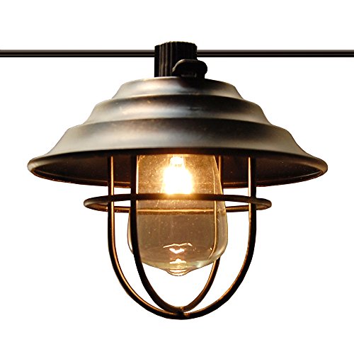 Electric Bronze Metal Café String Lights (10 Lights)