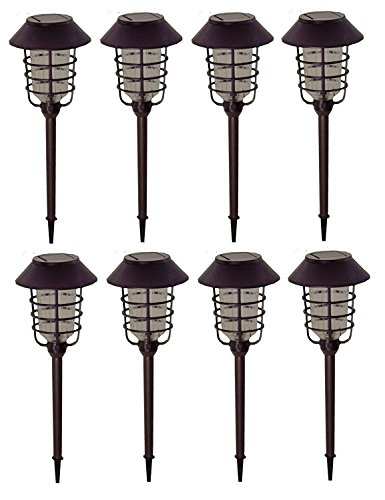 Smartyard Solar LED Pathway Lights – 8 pack