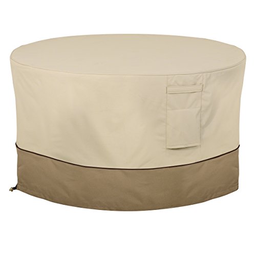 Classic Accessories 55-465-011501-00 Veranda Round Fire Pit/Table Cover, 42-Inch