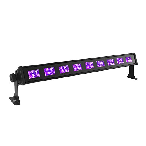 Black Light, OPPSK 27W 9LED UV Bar Glow in the Dark Party Supplies for Blacklight Party Birthday Wedding Stage Lighting