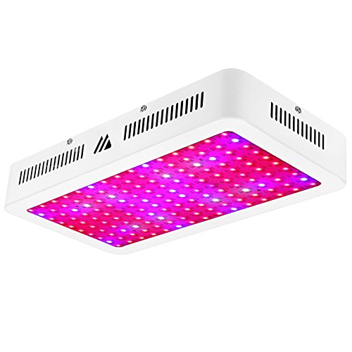 LED Grow Light 1500W, Dimgogo Triple Chips Full Spectrum Grow Lamp with UV&IR for Greenhouse Hydroponic Indoor Plants Veg and Flower All Phases of Plant Growth (10W LEDs)
