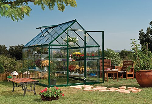 Palram Nature Harmony Greenhouse, 6′ wide x 8′ long