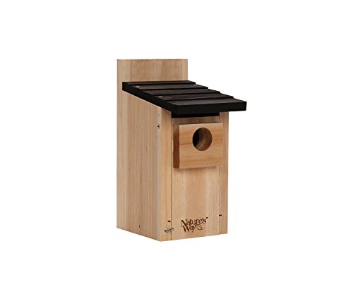 Nature’s Way Bird Products CWH3 Cedar Bluebird Box House