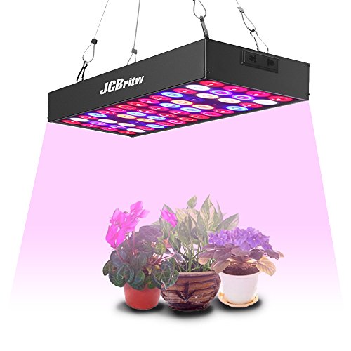 JCBritw LED Grow Light for Indoor Plant Growing Lamp Full Spectrum 30W Pro with Daisy Chain Hydroponic Greenhouse Hanging Kit Light Fixture for Veg and Flower