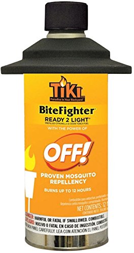 Tiki 1212187 Ready 2 Light Bitefighter Off Torch Fuel, 12 oz