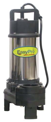 TH400 EasyPro 5100gph 115 Volt Stainless Steel Submersible Waterfall and Stream Pump