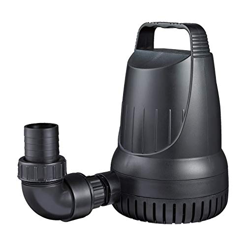 Manta 2,100 GPH Magnetic Drive Submersible Pump – Up To 2,100 GPH Max Flow