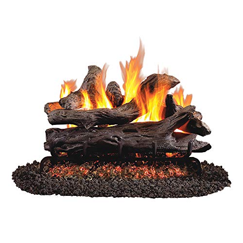 Peterson Real Fyre 24-inch (See-Thru) Coastal Driftwood Gas Logs (logs Only – Burner Not Included)