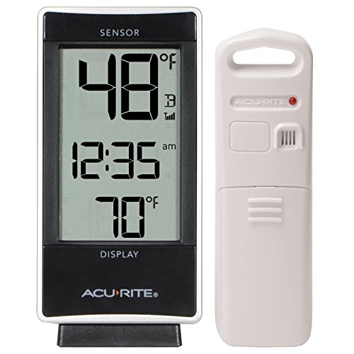 AcuRite 02059M Digital Thermometer with Indoor and Outdoor Temperature