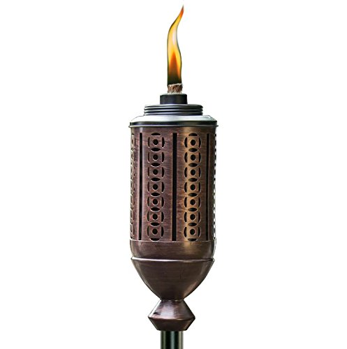 TIKI Brand 65-Inch Cabos Metal Torch, Copper