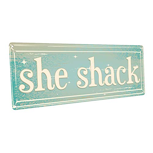 She Shack Metal Sign, Woman Cave, She Shed, Rustic Décor