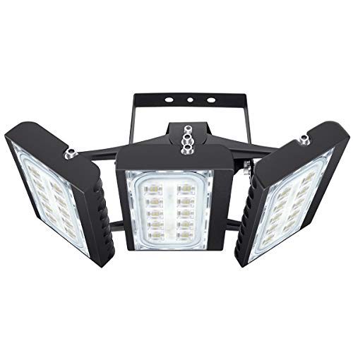LED Flood Light Outdoor, STASUN 150W 13500lm LED Security Lights with 330°Wide Lighting Area, 6000K Daylight, OSRAM LED Chips, Adjustable Heads, Waterproof, Great for Yard, Street, Parking Lot