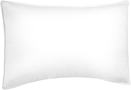 Pinzon Shed-Resistant White Duck Down Pillow – Soft Density, Queen