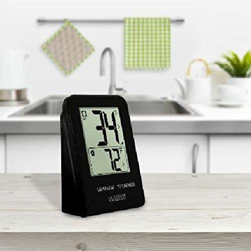 La Crosse Technology Wireless Thermometer – Black