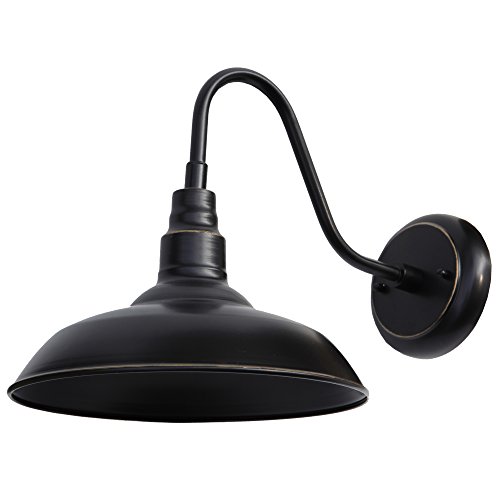 Y Decor EL0523IB Lora 1-Light Black Outdoor Wall-Lighting