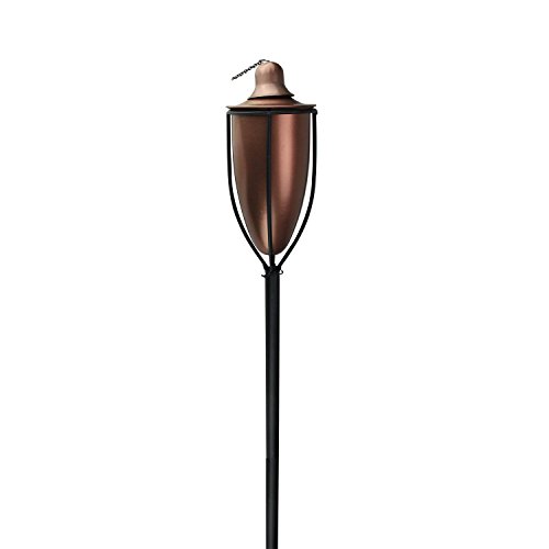 59.5″ Brushed Copper Garden Outdoor Oil Lamp Patio Torch