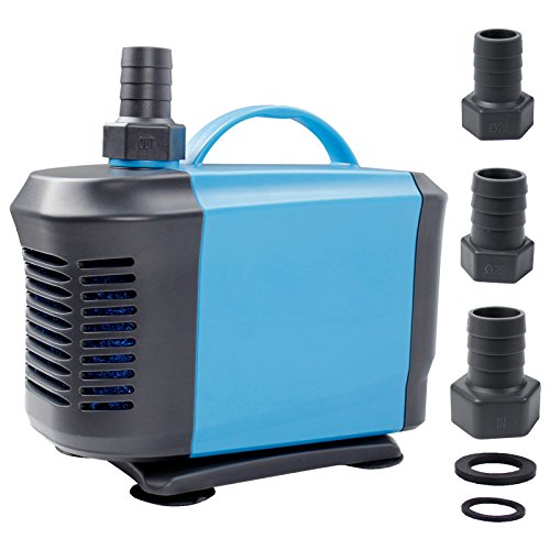 Aquaneat 1200GPH Submersible Pond Water Pump for Hydroponic Fountain Waterfall