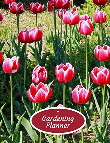 Gardening Planner: Essential Daily Planning Notebook Organizer for Gardeners, Gardening Lovers, Personal Garden Record Log Book Journal 8.5”x11” with 120 pages. (Gardening Records Tracker.)