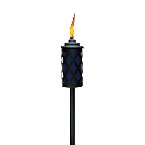 Tiki Brand 65-Inch Urban Metal 4-in-1 Torch, Midnight Blue