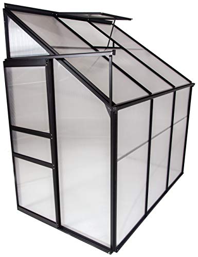 OGrow OGAL-46A, Gardening Aluminum Greenhouse, Clear