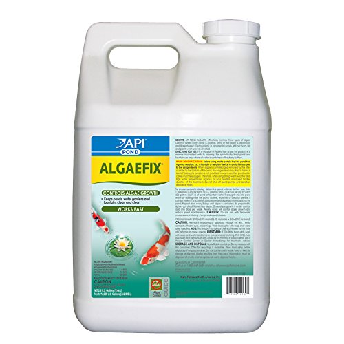 API POND ALGAEFIX Algae Control Solution 2.5-Gallon Bottle