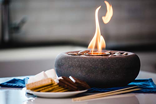 Terra Flame OD-TT-ZEN-GPH-03 Table Top Fire Bowl, Graphite