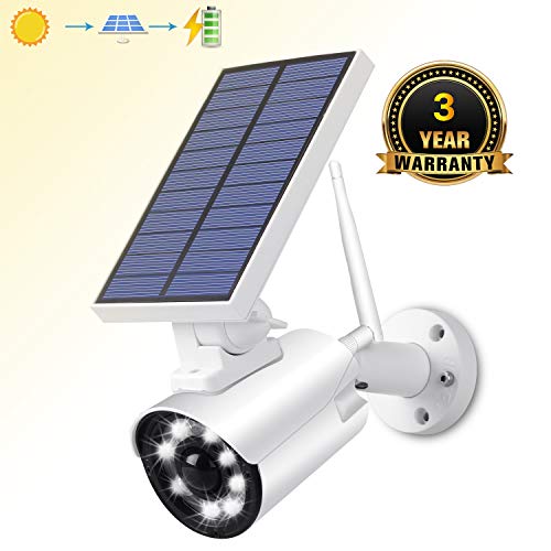 Solar Lights Outdoor Motion Sensor, 800Lumens 8 LED Spotlight with PIR Motion Detection, Wireless Outside Waterproof Security Solar Light for Driveway Garden Patio Porch Auto On/Off Dim to Bright Mode