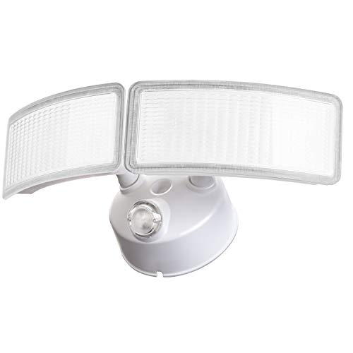 28W Amico LED Flood Light – Dusk to Dawn Security Light Outdoor, 5000K Daylight White 2500 Lumens IP65 Waterproof, 360°Adjustable Heads Flood Light Outdoor with Photocell