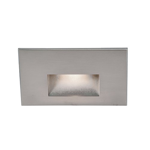 WAC Lighting WL-LED100F-C-SS 277V Horizontal Step Light, White 3000K