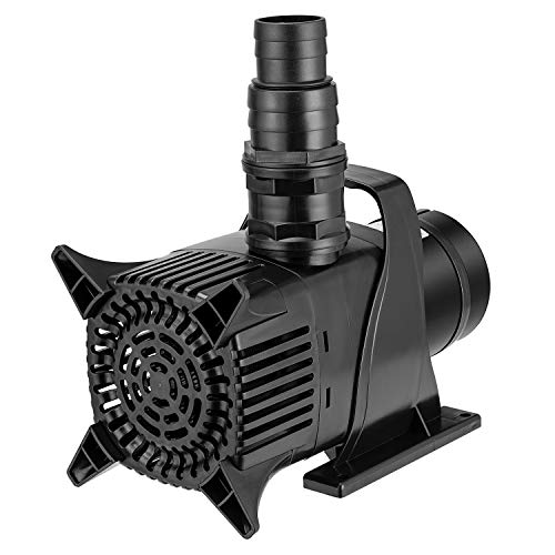 VIVOSUN 8190 GPH Submersible Water Pump 500W Ultra Quiet Pump with 20.3ft Power Cord High Lift for Pond Waterfall Fish Tank Statuary Hydroponic