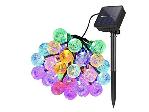 Multicolor Solar Powered 30 LED String Light Garden Path Yard Decor Lamp Outdoor Waterproof USA | by Choochootrainsk
